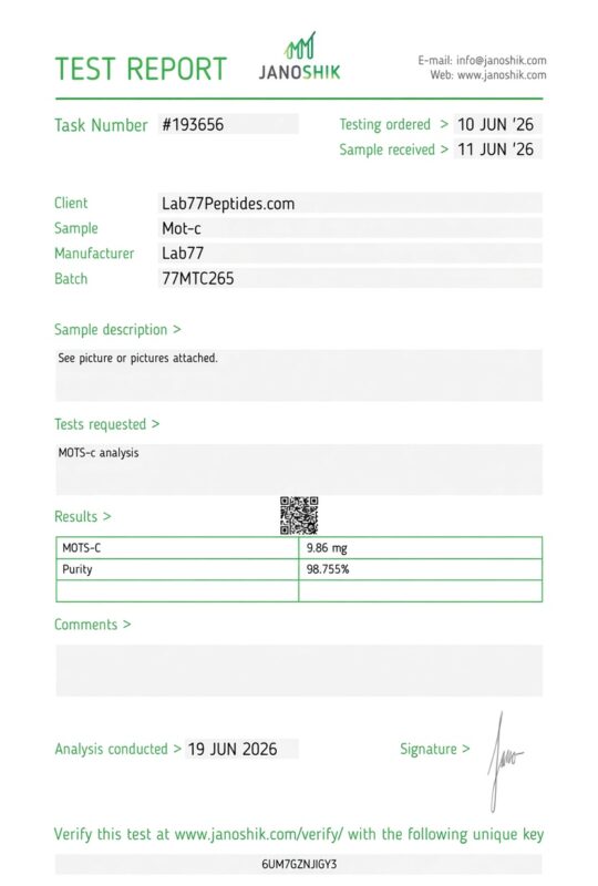 Lab77 Peptides